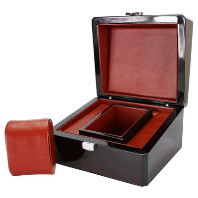 LACQUERED WOOD WATCH CASE <br/>1 SLOT
