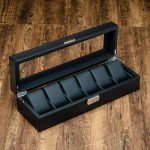 BLACK CARBON ELEGANCE BOX  6 SLOTS