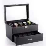 CARBON FIBER WATCH BOX <br/>20 Posti CARBON FIBER WATCH BOX 20 SLOTS