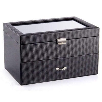 CARBON FIBER WATCH BOX 20 SLOTS