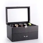 CARBON FIBER WATCH BOX <br/>20 Posti CARBON FIBER WATCH BOX 20 SLOTS