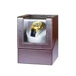 REMONTOIR MONTRE AUTO EN CUIR 1 SLOTS