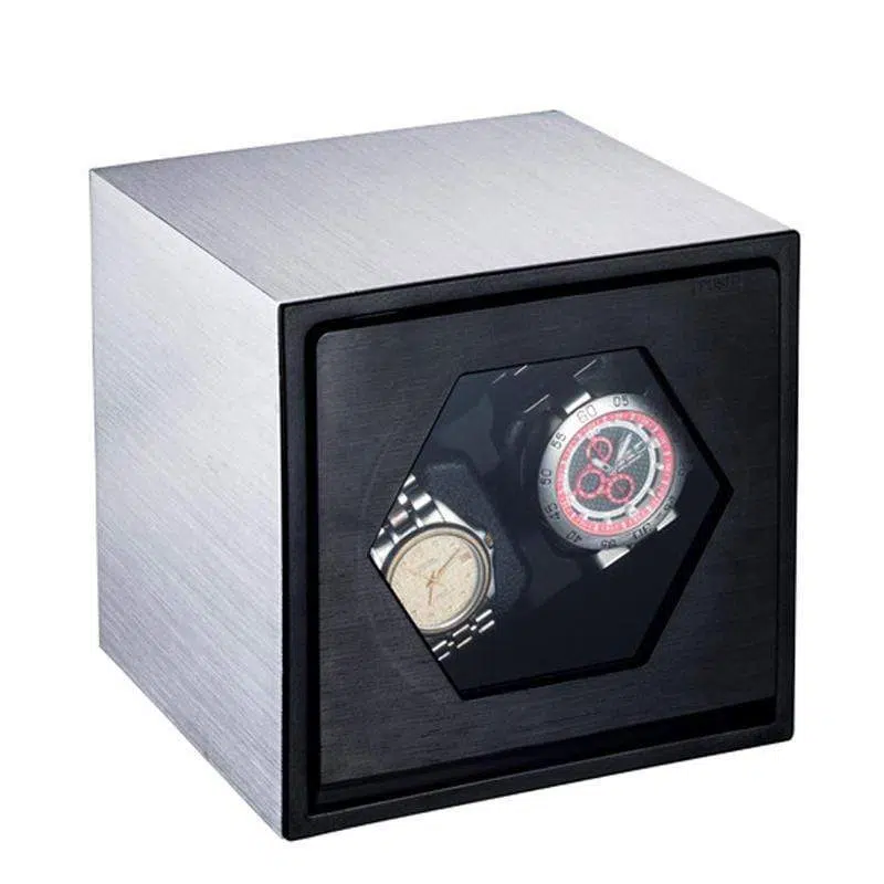 REMONTOIR MONTRE AUTOMATIQUE CUBE ALUMINIUM 2 SLOTS