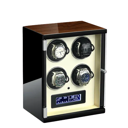 REMONTOIR POUR MONTRES AUTOMATIQUE BOIS 4 SLOTS