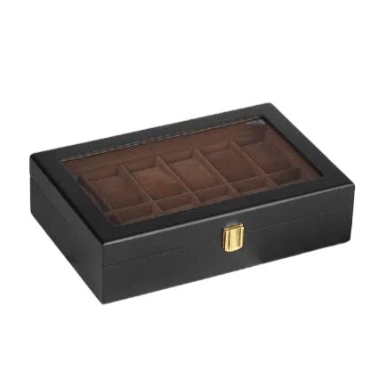 WATCH STORAGE BOX  12 SLOTS
