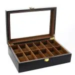 WATCH STORAGE BOX  12 SLOTS
