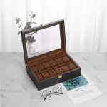 WATCH STORAGE BOX  12 SLOTS