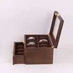 Custodia Orologi <br/> 20 Posti WOODEN STORAGE CASE 14 SLOTS