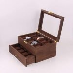 WOODEN STORAGE CASE 14 SLOTS