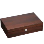 WOODEN WATCH BOX WITH POCKET  12 SLOTS